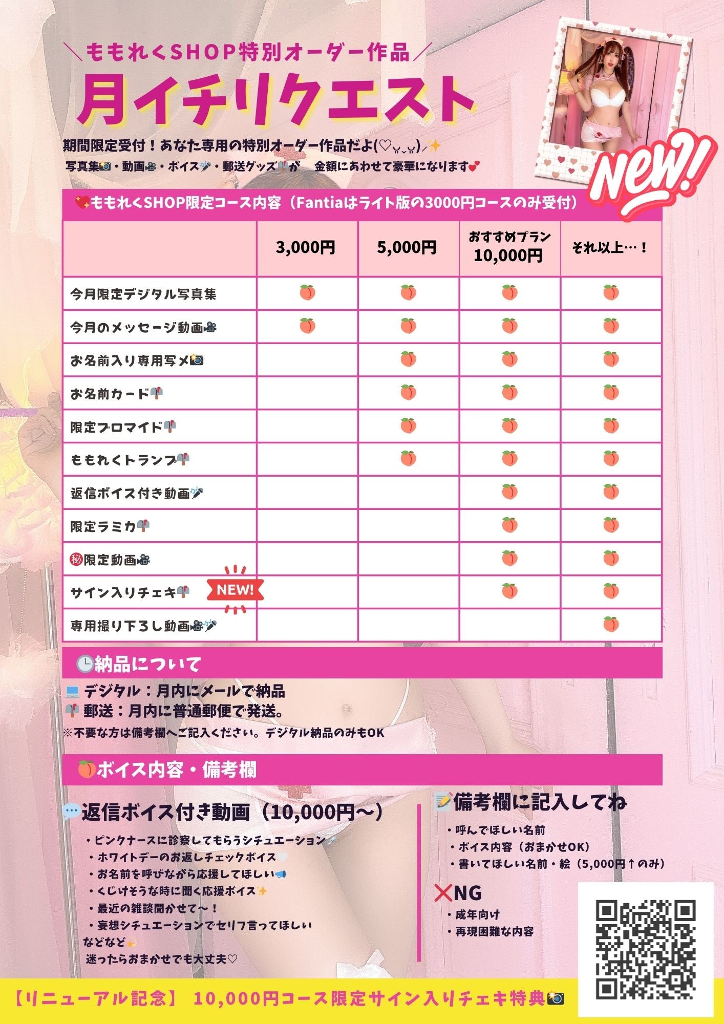 [Limited time only] Monthly request 【March】