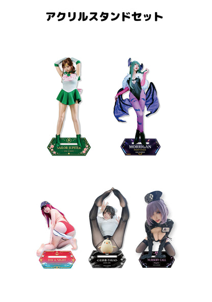 [Acrylic Stand]  Set of 5 Acrylic Stands
