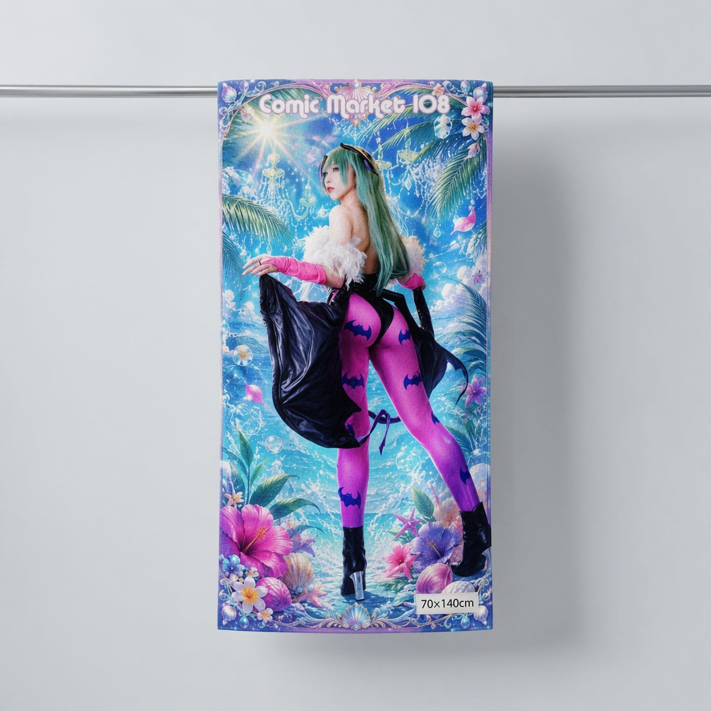 Fluffy and Soft Chun-Li Scarf Towel