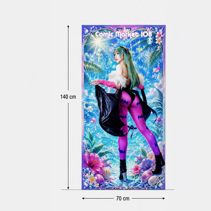 Fluffy and Soft Chun-Li Scarf Towel